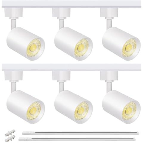 VANoopee 6-Light LED Track Lighting Kit Cover