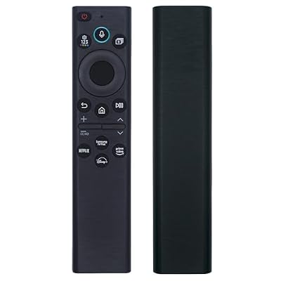 BN59-01385A Replacement for Samsung Smart TV Voice Remote, Compatible with Samsung Frame Smart TV, 2018-2023 Neo LED 4K Ultra HD TVs - Black(No Solar)