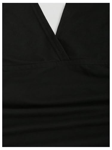 Milumia Women's Halter Neck Bodycon Maxi Dress Elegant Fishtail Long Dresses3