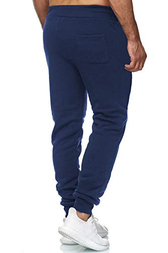 Calça de moletom masculina Yamadan acima do tornozelo com punho elástico na cintura e cordão para tr