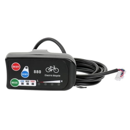 BRIGHTFUFU Mountain Bike Panel Bike Display Controller Scooter Display Rainproof Material
