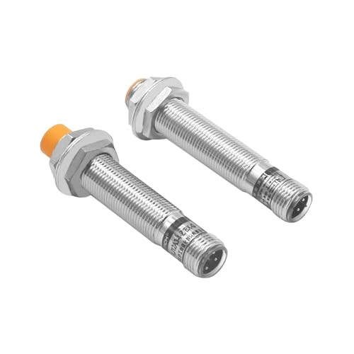 Capteur de proximite inductif 4mm DC 10-30V filetage M12 avec connecteur 4 broches robuste 2 unites