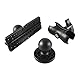 berjalan Marine Boot Fisch Finder Halterung 360 Grad Echolot Basis Halterung Universal Fisch Finder Halterung GPS MAP Platte