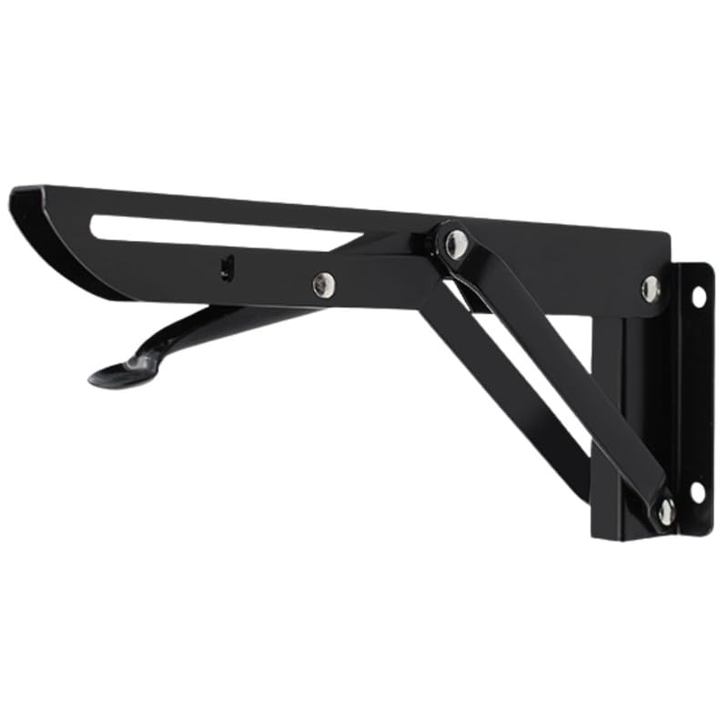 KACHEEG® Foldable Desk Extender Clamp Triangle Bracket for Keyboard Tray, K-Type Support-image-31