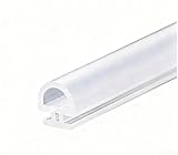 goma simil aluminio Amplia compatibilidad para correderas y marcos de aluminio: la tira de sellado de ventana con diseño de ranura se adapta a una variedad de sellos de puerta de aleación de aluminio y tipos de ventanas abatibles, cerrando eficazmente los huecos para evitar fugas de aire, intrusión de polvo y ruido externo, creando un ambiente interior más tranquilo. Óptimo para tamaños de huecos en estructuras residenciales, de oficinas o de jardín, mejorando el rendimiento de aislamiento estacional.