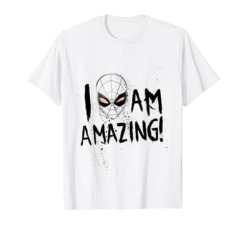 Marvel Spider-Man I Am Amazing Portrait Camiseta