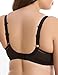 Elomi Women's Plus Size Bijou Underwire Banded Molded Bra, Black,38E,UK