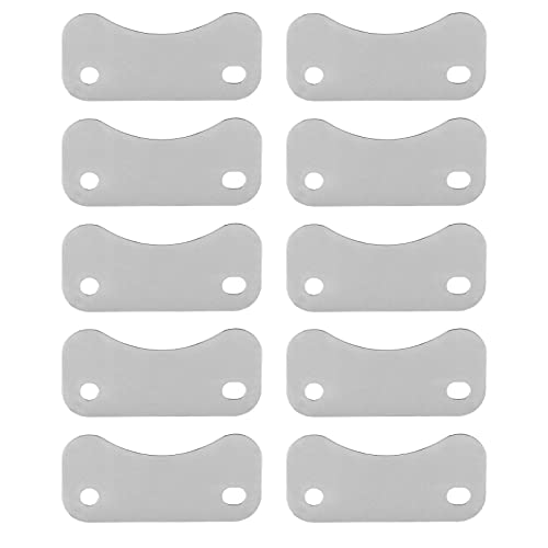 Placa de válvula Tyenaza 10pcs, bomba de aire de material de hierro fundido 0.97/1.13 Accesorios de reparación para cilindros de 95 mm