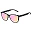 B03- Matte Black / Pink Mirrored Lens