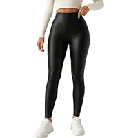 Calça Legging Montaria Feminina Courino Moda Inverno Exclusivo (BR, Alfa, M, Regular, Regular, PRETO)