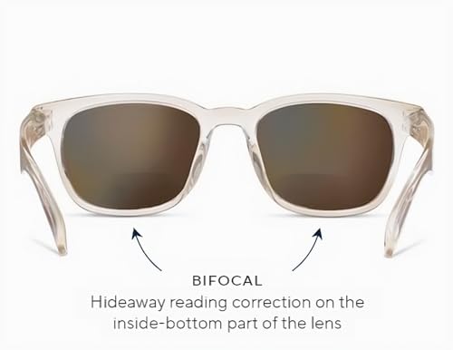 Peepers by PeeperSpecs, Unisex, 18th Hole Bifocal Sunglasses Soft Square4