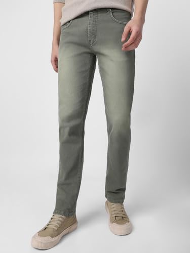 Image of Neostreak Men's Regular Fit Heavy Washed Jeans Stretchable