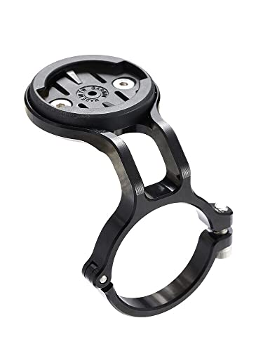Support de guidon de vélo pour compteur Garmin Wahoo Bryton avec bague de serrage 35 mm