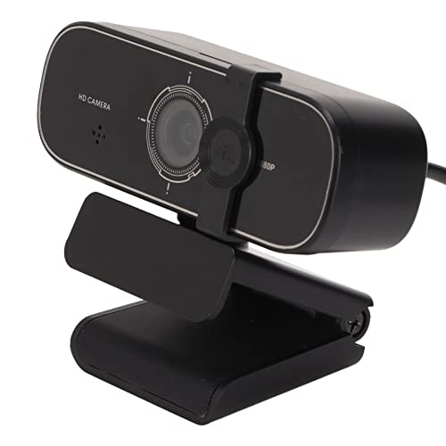 Elprico AutoFocus-Webcam, High-Definition-Computerkamera Blickwinkel Einstellbar USB-Streaming-Webcam für OS X für Win10 1080p-Webcam für Videoanrufe