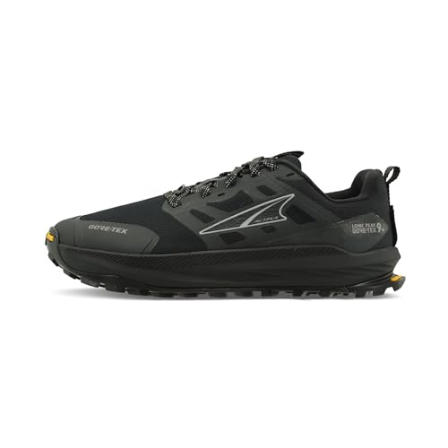 ALTRA (�A���g��) ���[���s�[�N 9+ GTX �����Y - LONE PEAK 9+ GTX Men's Black/Black US8.0 (26.0cm) �g���C�������j���O�V���[�Y �n�C�L���O�V���[�Y �h�� �[���h���b�v