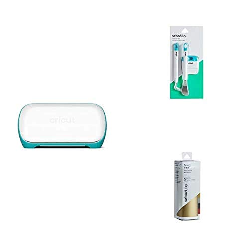 Cricut Joy Starter Bundle with Cricut Joy Machine, Cricut Joy Starter Tool Set, and Cricut Joy Smart Vinyl Sampler