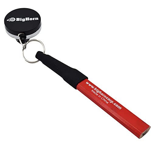 Sujeción retráctil Big Horn Heavy Duty con lápiz miniatura 1
