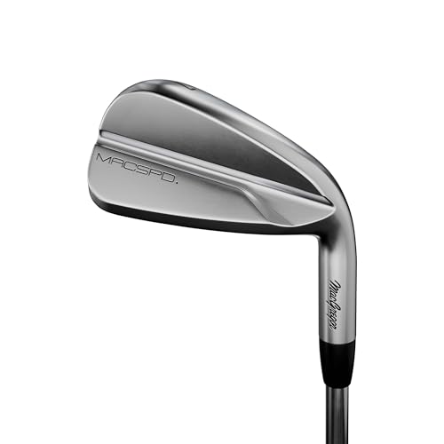 MacGregor Golf MACSPD Iron Set (5-PW), Satin, Steel Shaft, Mens Right Hand (Stiff)