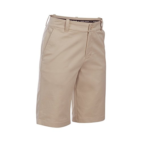 Short UA Uniform Chino Under Armour garçon coupe ajustée anti frottement