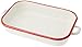 IBILI RUSTIDERA con Asas 32CM Bordeaux, White/Red, 32x22x7 cm