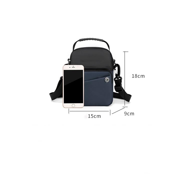 Men's Shoulder Bag Messenger Bag Cross Body Pack Travel Satchel Purse Handbag for Male Female2