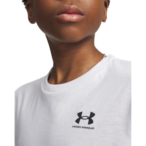 Image of Under Armour Boys' Sportstyle Left Chest Short Sleeve T-shirt (Big Kid)