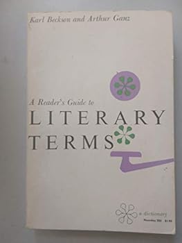 Paperback A Reader's Guide to Literary Terms: a dictionary Book