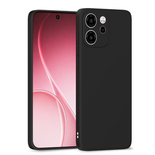 Image of Outlouders Back Cover for Oppo Reno 15F 5G | Camera Protection | Durable Soft Matte Silicone Bumper Case (Black)