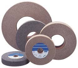 Convolute Wheel, Metal Finish, 6x1/2x1, FN