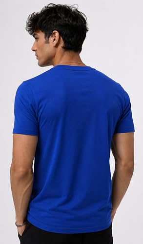 Image of London Hills T Shirt For Man | Tshirt Shirts Men | Men Round Neck Tshirts | Gym T Shirts For mens Workout | T-shirts For Man Cotton Stylish Round Neck T Shirt Half Sleeve Regular Fit Solid Multicolour