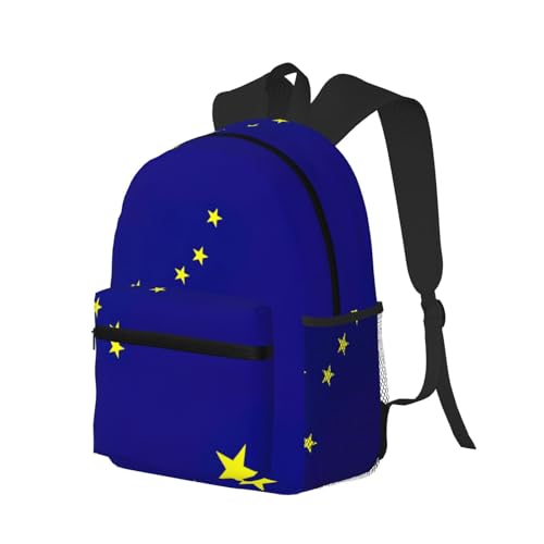 Sac à dos Alaska WURTON noir polyvalent décontracté taille unique
