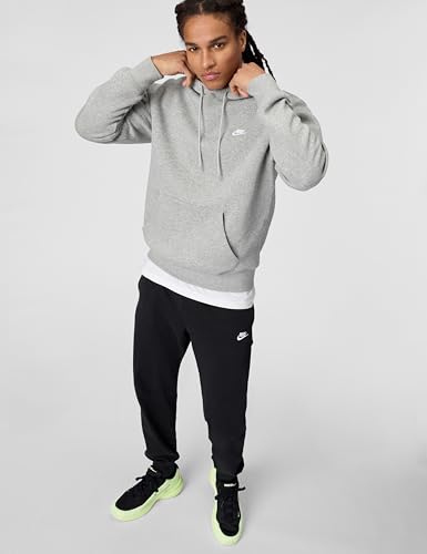 Nike Pants M NK Club Knit Jogger, Black/White, FQ4330-010, XS