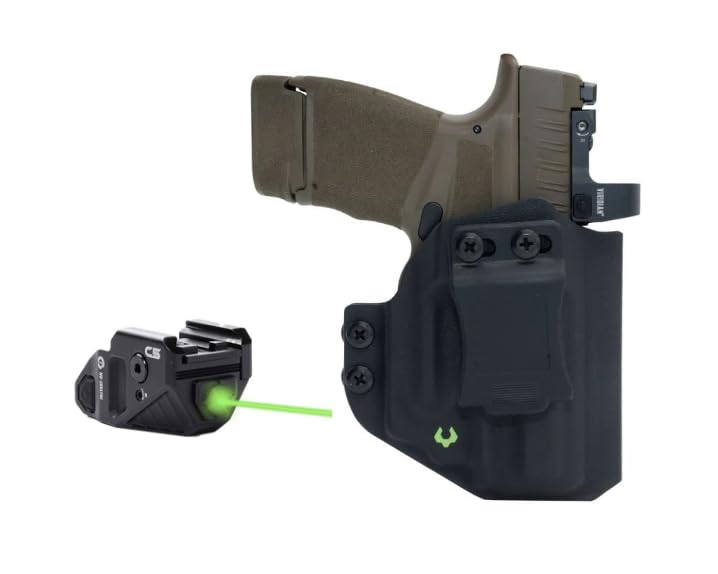 Viridian New CTL Rechargeable Compact High Output 525 Lumen and Kydex Holster for Taurus G3c/G2c