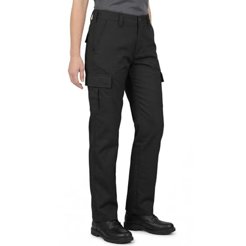 Lee Cooper Pantalon de Travail Femme Cargo – vêtement de travail Multi Poches Résistant Easy...
