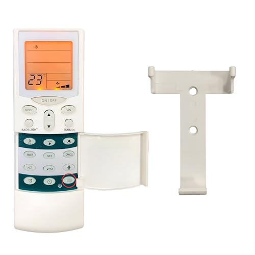 Image of Upix AC Remote No. 68N (with Backlight & Timer), Compatible /Replacement for Hitachi AC Remote Control