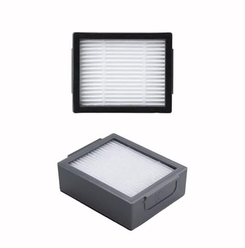 Image of Replacement Parts Compatible with iRobot Roomba I, E & J Series i7 i7+ j6+ j7 j7+ i3 i3+ i4 i4+ i6 i6+ i8 i8+ /Plus, 1 Set Rubber Brushes, 4 HEPA Filters, 4 Side Brushes, 4 Vacuum Bags