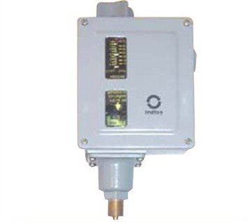 PRESSURE SWITCH RT - 121 PB (Phosphorus Bellows), Range : (-)1 To 0 Bar & Adjustable Differential : 0.09 To 0.4 Bar