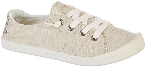 Jellypop Dallas Womens Slip On Sneakers Natural Fabric 8.5