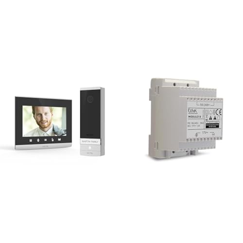 EXTEL Visiophone Filaire connecté Extel Connect 2 Ultra Plat Facile a Installer connecté...