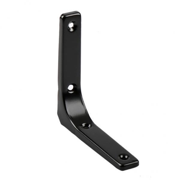 MERISHOPP 2Xheavy Duty Shelf Bracket Wall Hanging Shelve L Shaped Brackets Black 4Inch|Home & Garden|Furniture|Bookcases-image-45