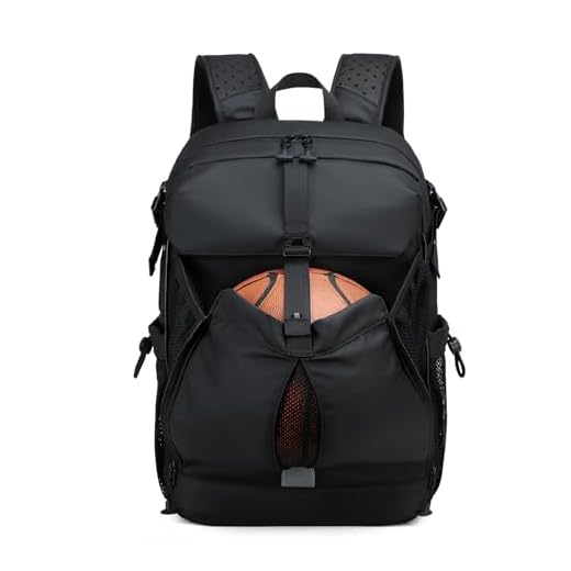 Best backpack for basketball UtiaMiaoGonGo Basketball Backpack with Compartments