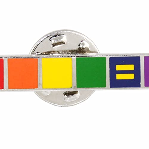 Rainbow Enamel Lapel Pin2
