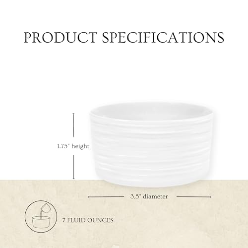 Sophie Conran for Portmeirion – White Ramekins Set of 4, 9 cm - Image 4