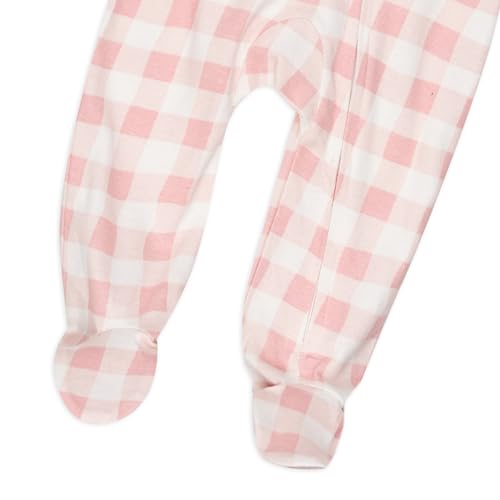 Image of HonestBaby Baby 2-Pack Organic Cotton Footed Pajama Sleep & Play