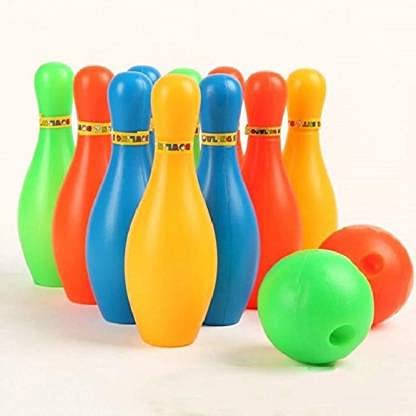 Saubhagye Bowling Toy Set With 6 Bottles And 2 Balls Game For Kids (Bowling Toy Set)Sa|Multicolor (B099QWMCSZ) Amazon Price History, Amazon Price Tracker