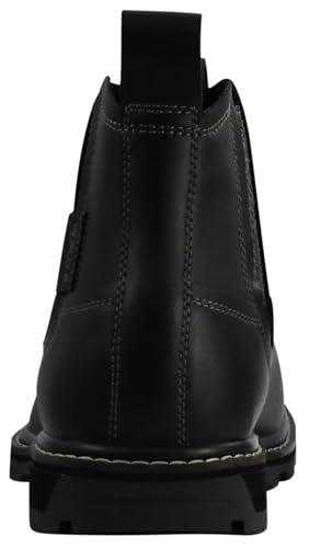 SKECHERS BLAINE ORSEN BLACK MENS SLIP-ON Black Size 10M