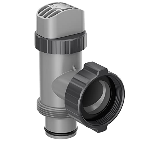 SHAPON Plunger Valve Compatible with Intex Pool Parts and Accessories On/Off Plunger Valve Replacement for Above Ground Swimming Pool and Pool Filter Pump (1 Pack)