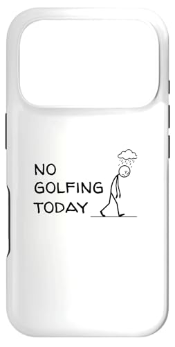 Funny Golfer No Golfing Today Sad Stick �t�B�M���A �S���t �X�}�z�P�[�X iPhone 17 Pro �p