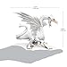 Safari Ltd. Glow-in-the-Dark Snow Dragon Figurine - Detailed 6