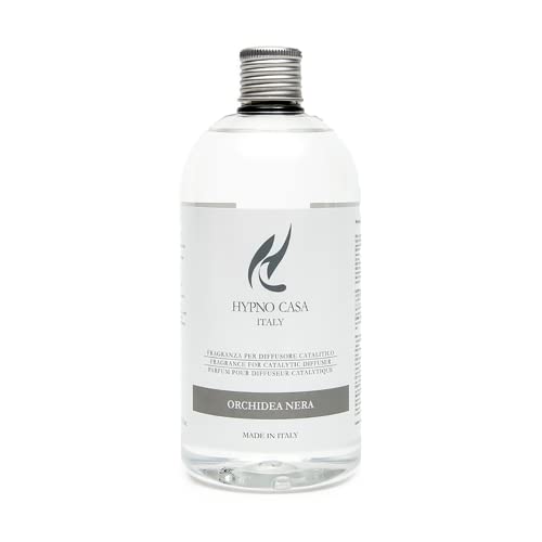 Hypno Casa - Ricarica Lampada Catalitica, 500Ml (Orchidea Nera)